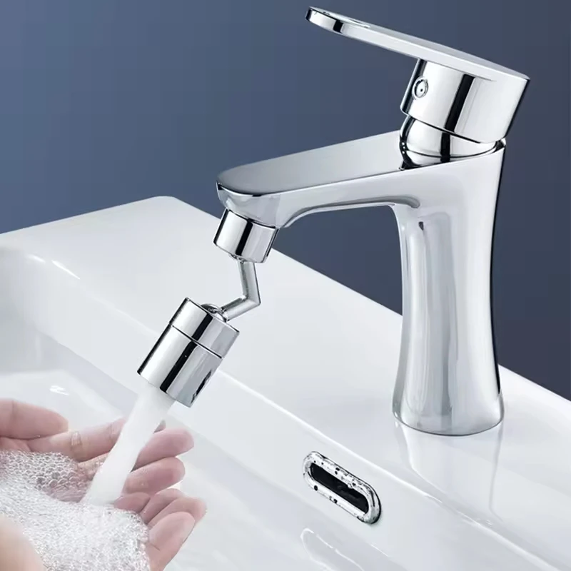 720°Universal Kitchen Faucet Anti-splash Aerator Bathroom Tap Rotatable Faucet Sprayer Saving Water Tap Nozzle Extender Adapter