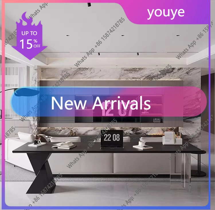 

Стол N62 из массива черного дерева для дома и гостиной, итальянский минималистичный двойной письменный стол, горизонтальный стол для прихожей, длинный стол для размещения за диваном.