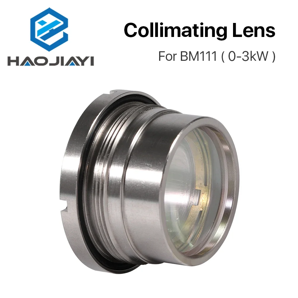 BM111 0-3KW Collimating & Focusing Lens D30 F100 F125mm with Lens Holder for Raytools Laser Cutting Head BM111