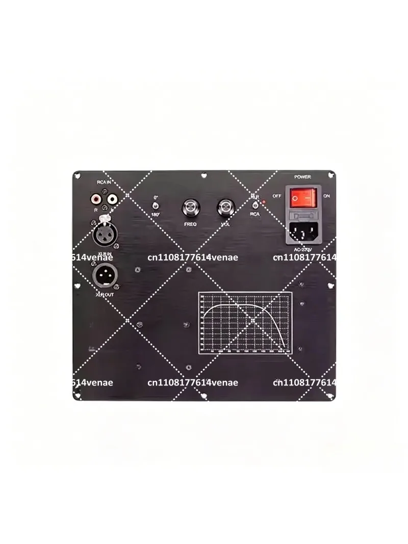 TPA3255 Subwoofer Active Speaker Amplifier Board with Heatsink, Premium Capacitor & Inductor for Hi-Fi Audio