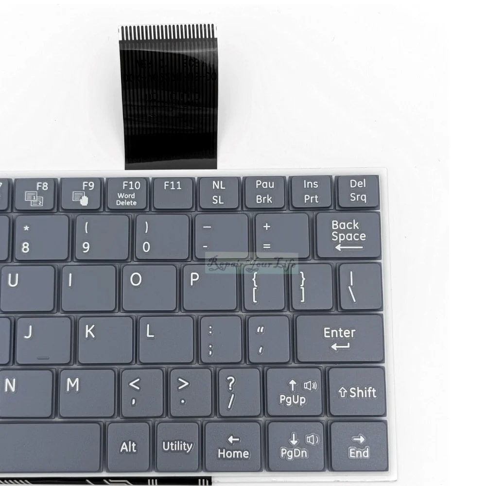 Imagem -03 - Teclado de Ultra-som Inglês dos Eua para ge Healthcare Cinza Retroiluminado D0k-v6227 Dok-v6227h D0k-v6376m Cx002 Nb2224 Tx00-us 5442979 Novo