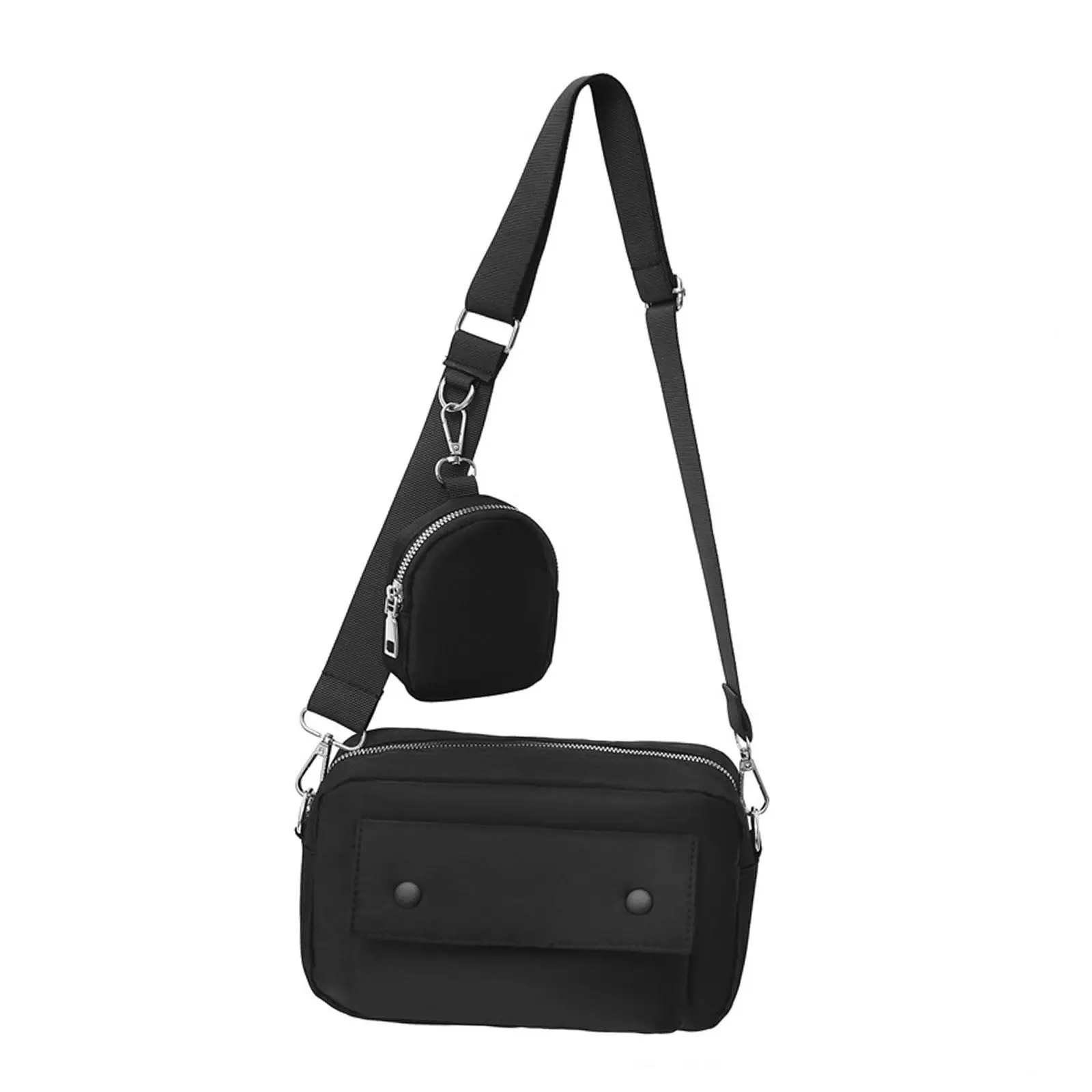 Mens Crossbody Bag Shoulder Bag Adjustable Strap Water Resistant Mens Purses Side Bag for Work Casual Travel Biking Daily Use