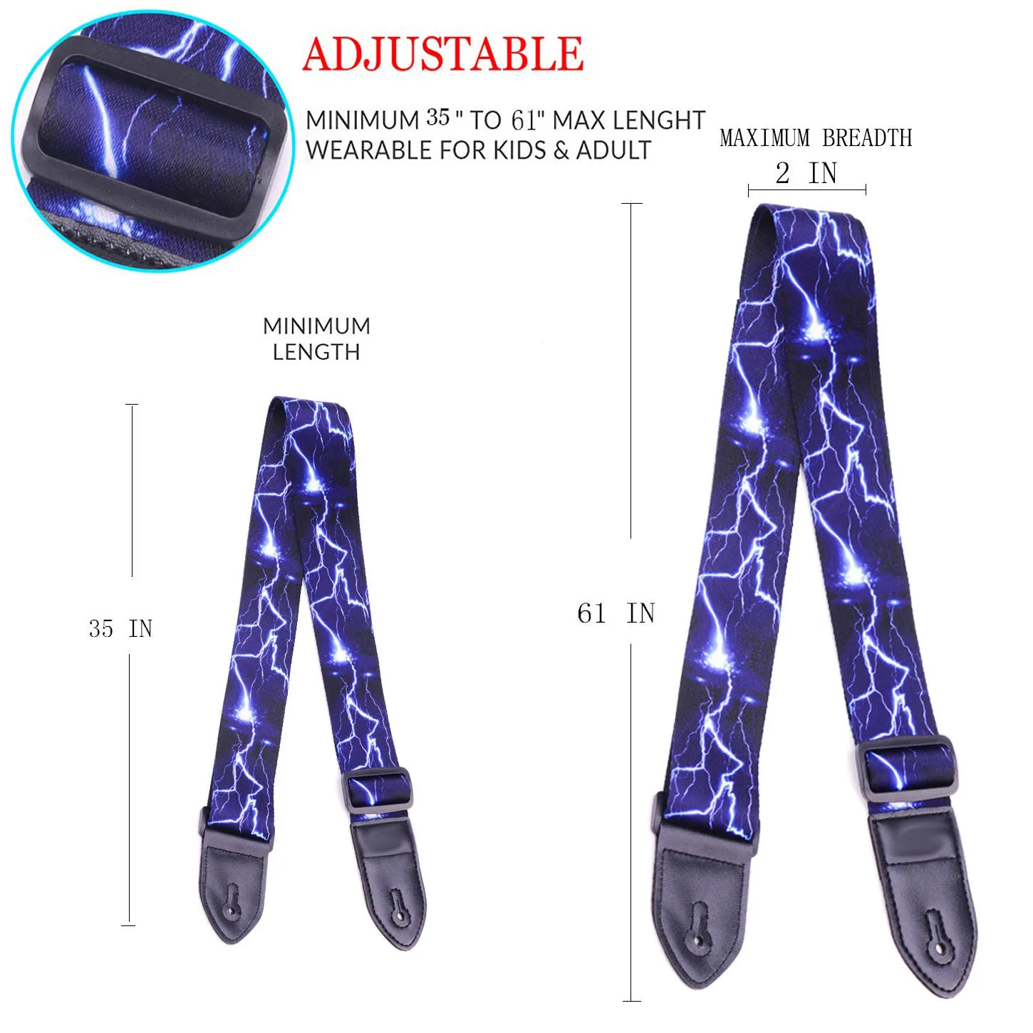 Thumbnail 4 - #46 Low Price Guitar Straps Deals