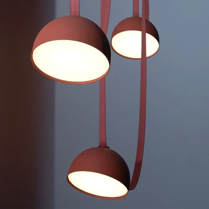 Imagem -03 - Luzes Led Minimalistas para Decoração de Casa Candelabro de Teto Faça Você Mesmo Modern Art Deco Lâmpada de Suspensão Longa Lâmpadas para Sala