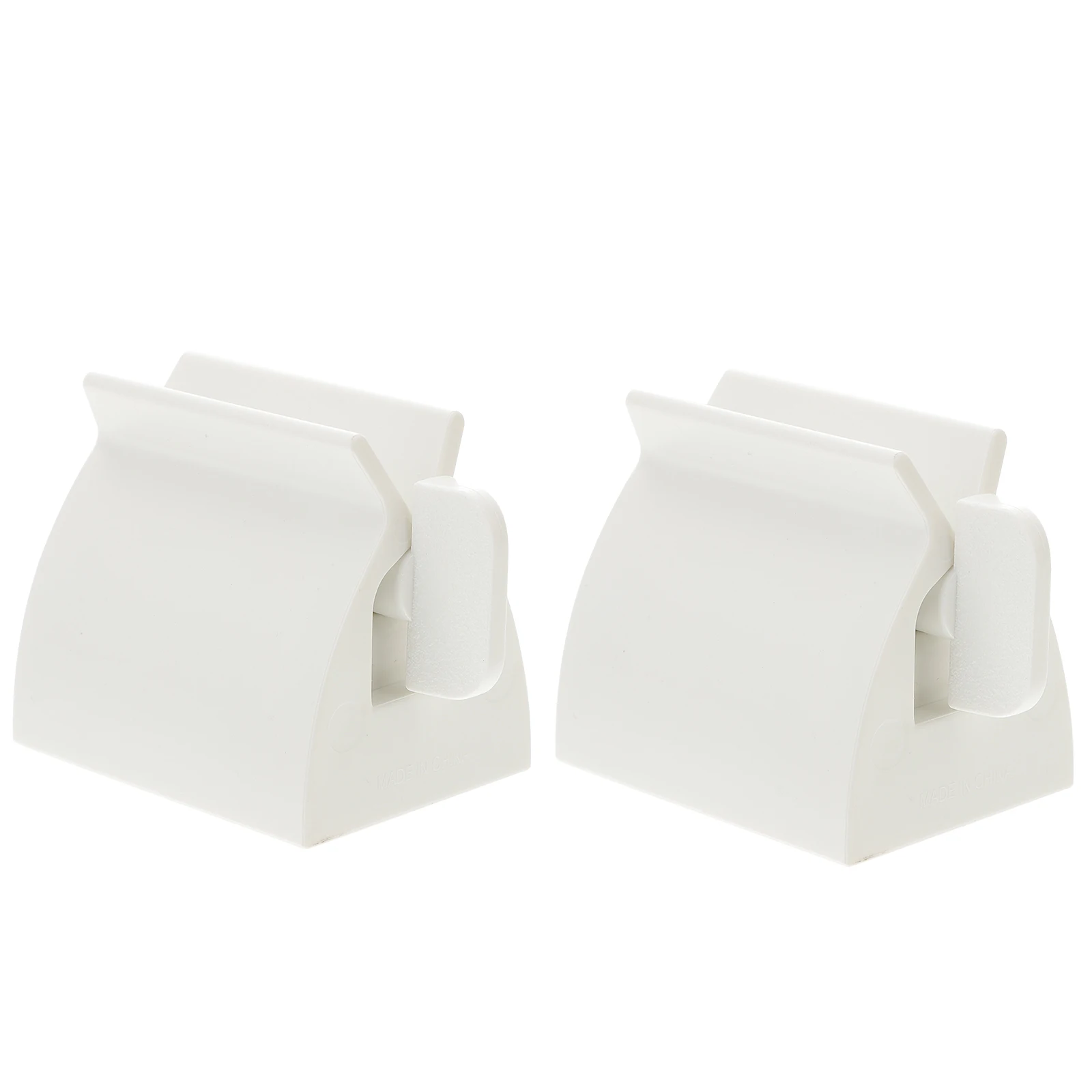 Kit dispensador de exprimidor de pasta de dientes, extrusora de rodillo automática para cremas, lociones, cosméticos, tubos de pasta, ahorra 30%, 2 uds.