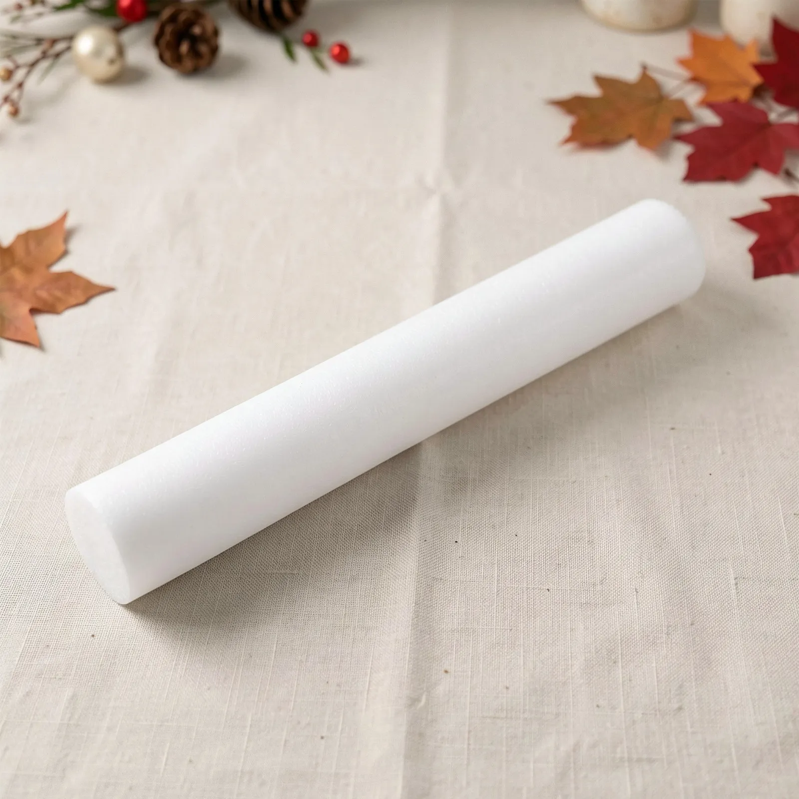 10pcs 40cm Cylinder Polystyrene Foam Rods Flower Arrangement Base DIY Craft Modeling Making Block