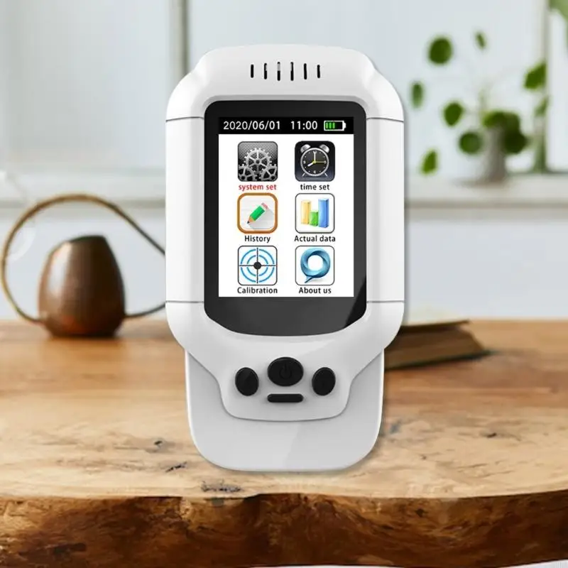 M7DA Air Quality Analyzers With Rechargeable Battery Measure O3 Dust And Pollutants