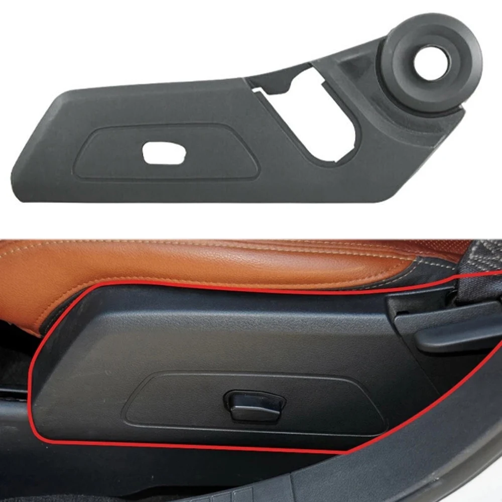 #97J Seat cover,Car Front Right Seat Shield Panel for Jeep Compass Patriot 2007-2017 (Black)