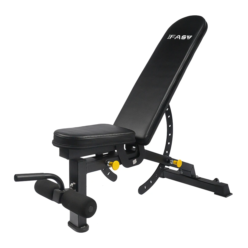 

Weight Bench Adjustable, Barbell Incline Decline Foldable Utility Workout, Multiple Adjustments, Easily Assemble & Store