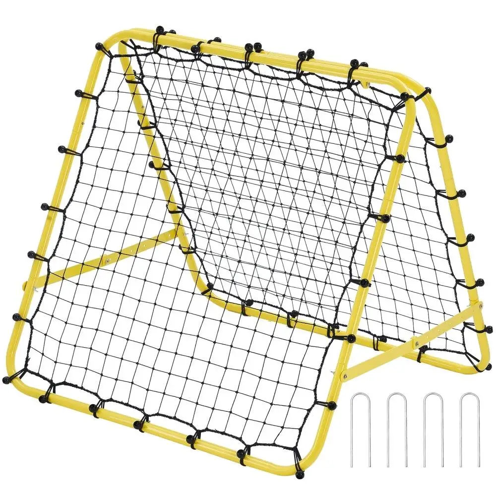 

40x35x37 Inch Portable Soccer Rebounder Net Kick Back Training Gift