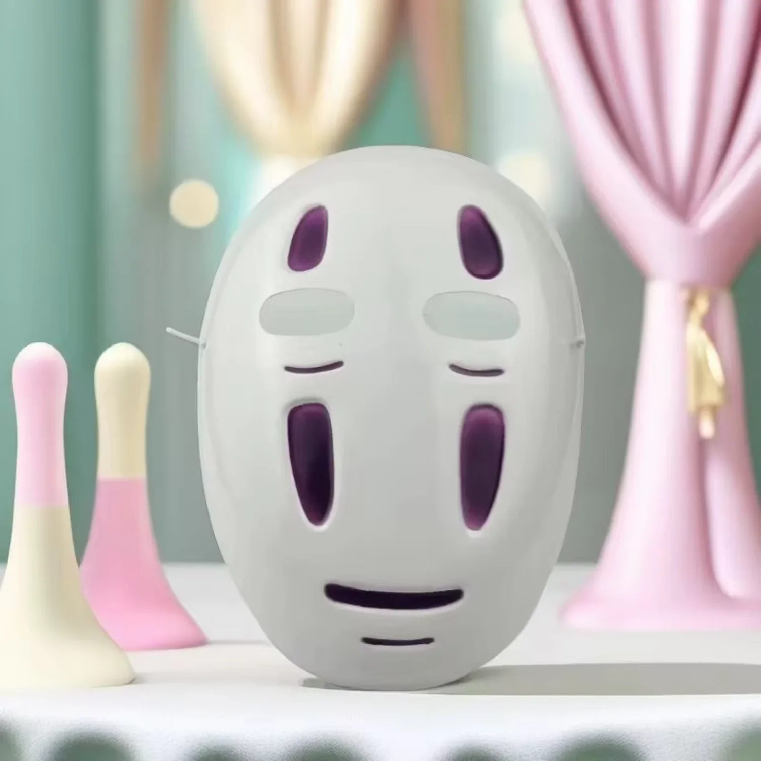 مصنع بولي كلوريد الفينيل هالوين توهج تأثيري قناع ماسكارا الرعب هالوين