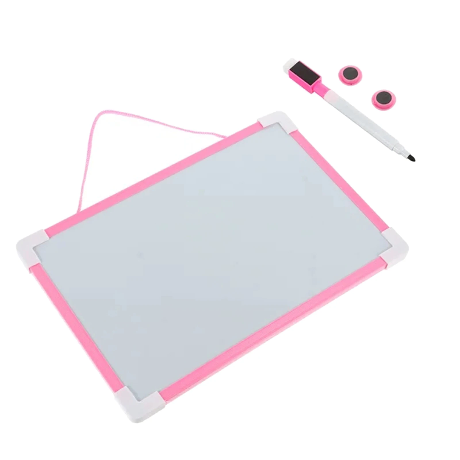 Dry Erase Board Wall Hanging Kids Drawing Writing Erasable Memo Board Reusable Magnetic Small Whiteboard for Home School