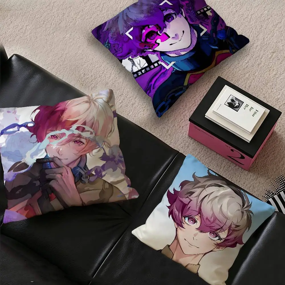 Anime A-alexis Ness Cushion Cover Car Throw Pillow Case For Sofa Car Christmas Gift 40x40cm 45x45cm