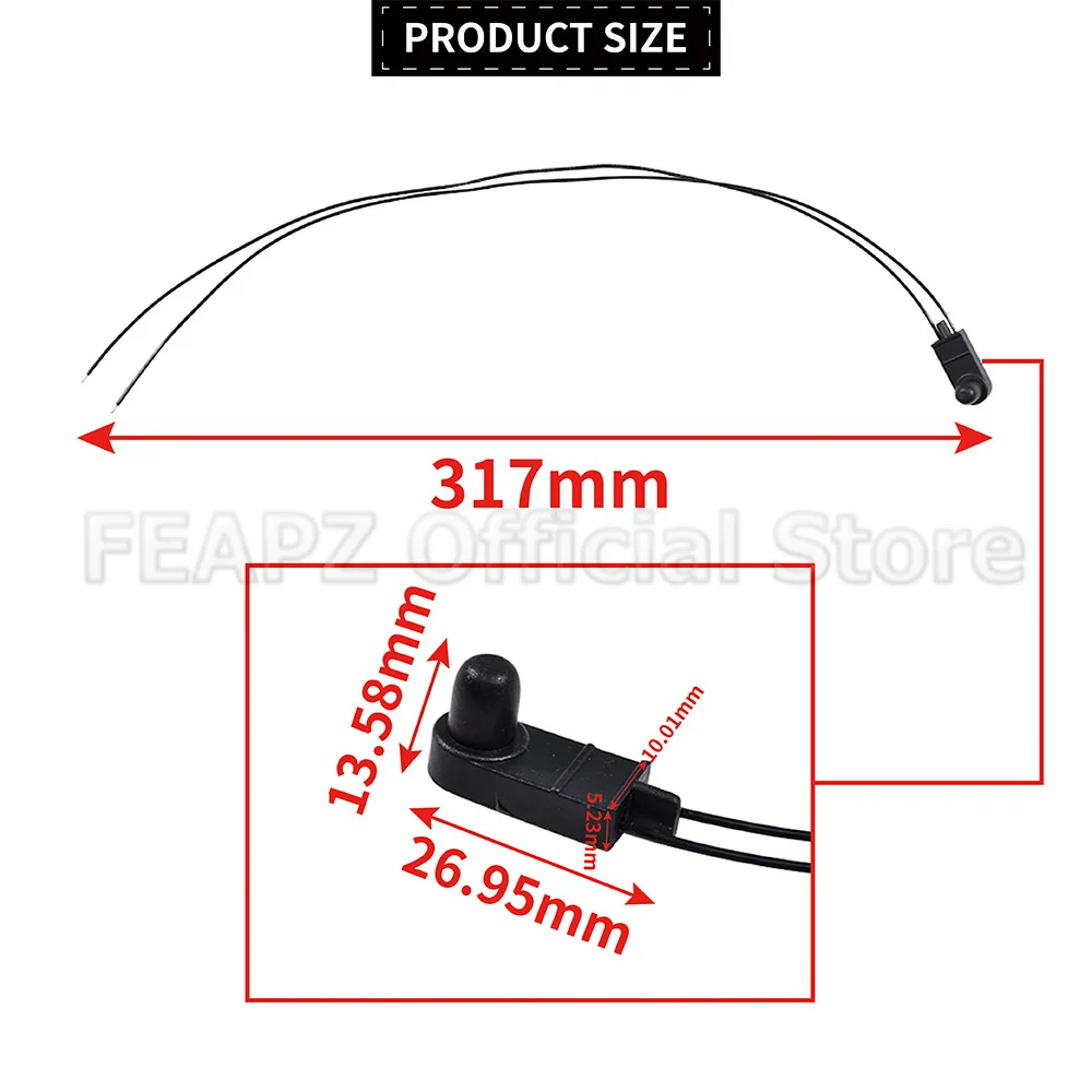 71753245 735655747 For Citroen C4 Fiat Grande Punto 500 Peugeot Ambient Exterior Outside Air Temperature Sensor Car Accessories