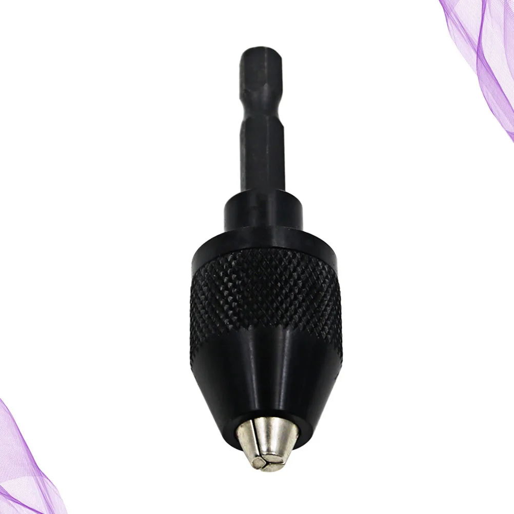 

1Pcs Keyless Drill Chuck 0.3-6Mm Electric Grinder Accessory Self-Locking Chuck for Drill and Driver Bits Sturdy 6.35mm Shank