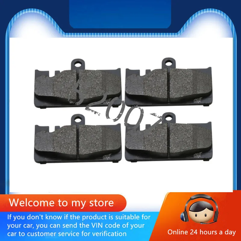 Rear Brake Pads-52007 For Lexus Ls430 (Xf30) (2000-2006) 4.3l/Auto Parts 04466-50090