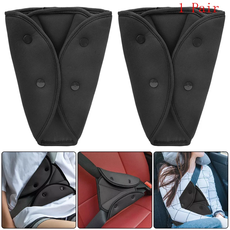 1/2Pcs Child Seat Belt Adjusters Car Children Shoulder Guard Buckle Seat Belt Positioner Child Seatbelt Retainer And Fixation