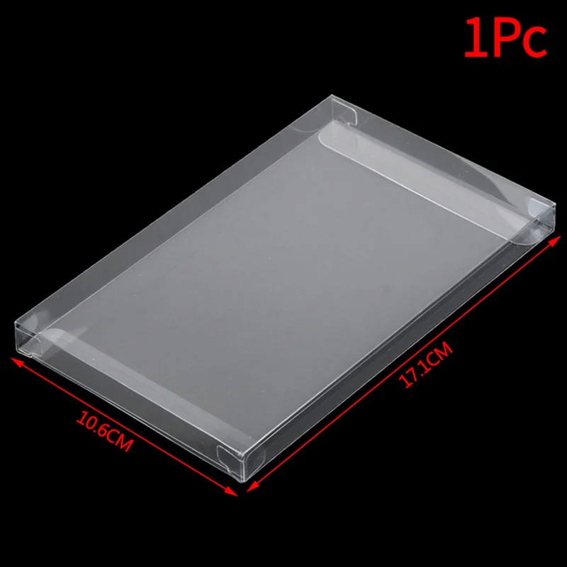 1Pc Game Card Color Box Protector Collection Storage Plastic Transparent PET Protective Box For NS Switch.