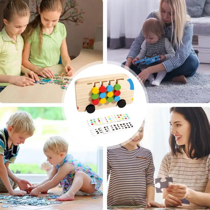 Gioco di abbinamento colori Giocattolo educativo per bambini Ombra Giocattolo di abbinamento colori per bambini Giocattoli educativi per l'apprendimento prescolare per bambini