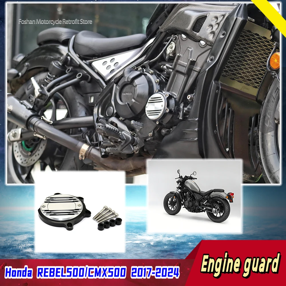 For Honda REBEL500 CMX500 2017 2018 2019 2020 2021 2022 2023 2024 Motorcycle Modifications Accessories REBEL500 engine guard