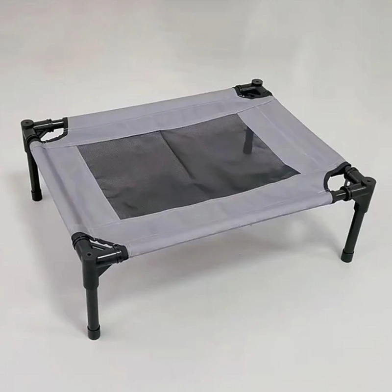 Cooling Elevated Dog Bed Portable Raised Pet Cots with Breathable Mesh No-Slip Feet for Indoor & Outdoor Travel Camping 29EF
