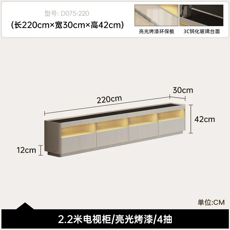 FF  floor TV cabinet living room small apartment household floor locker