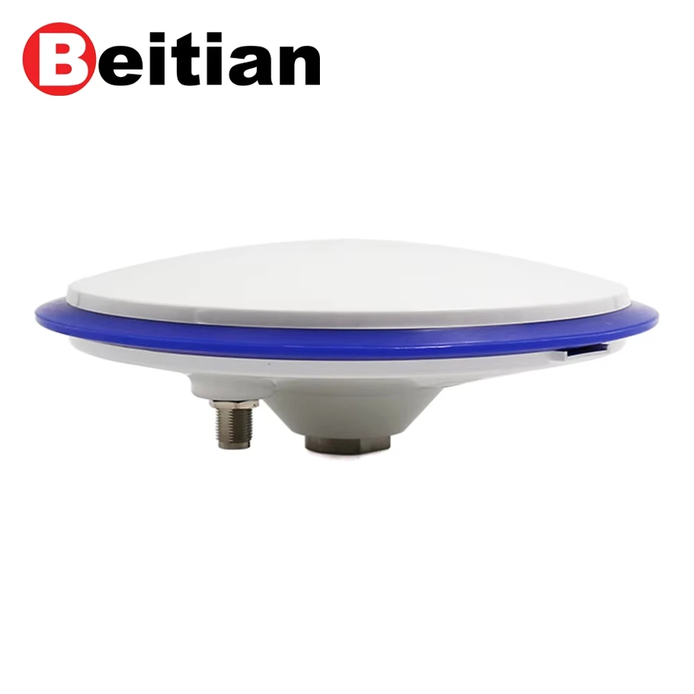 BT-200 GNSS Antenna with Four-system Full-band, High Gain  Survey-grade RTK GPS Mushroom Head Dish Design