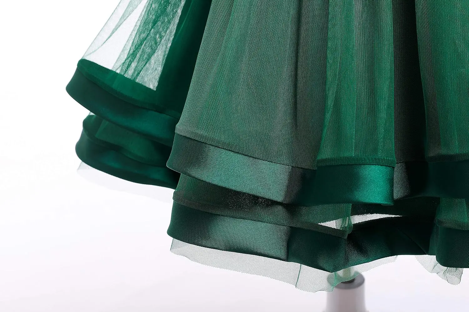 فستان كلاسيكي للفتيات على شكل زهرة لحفلات الزفاف المكشكشة للأطفال فستان رسمي لوصيفة العروس وحفلات العطلات للفتيات