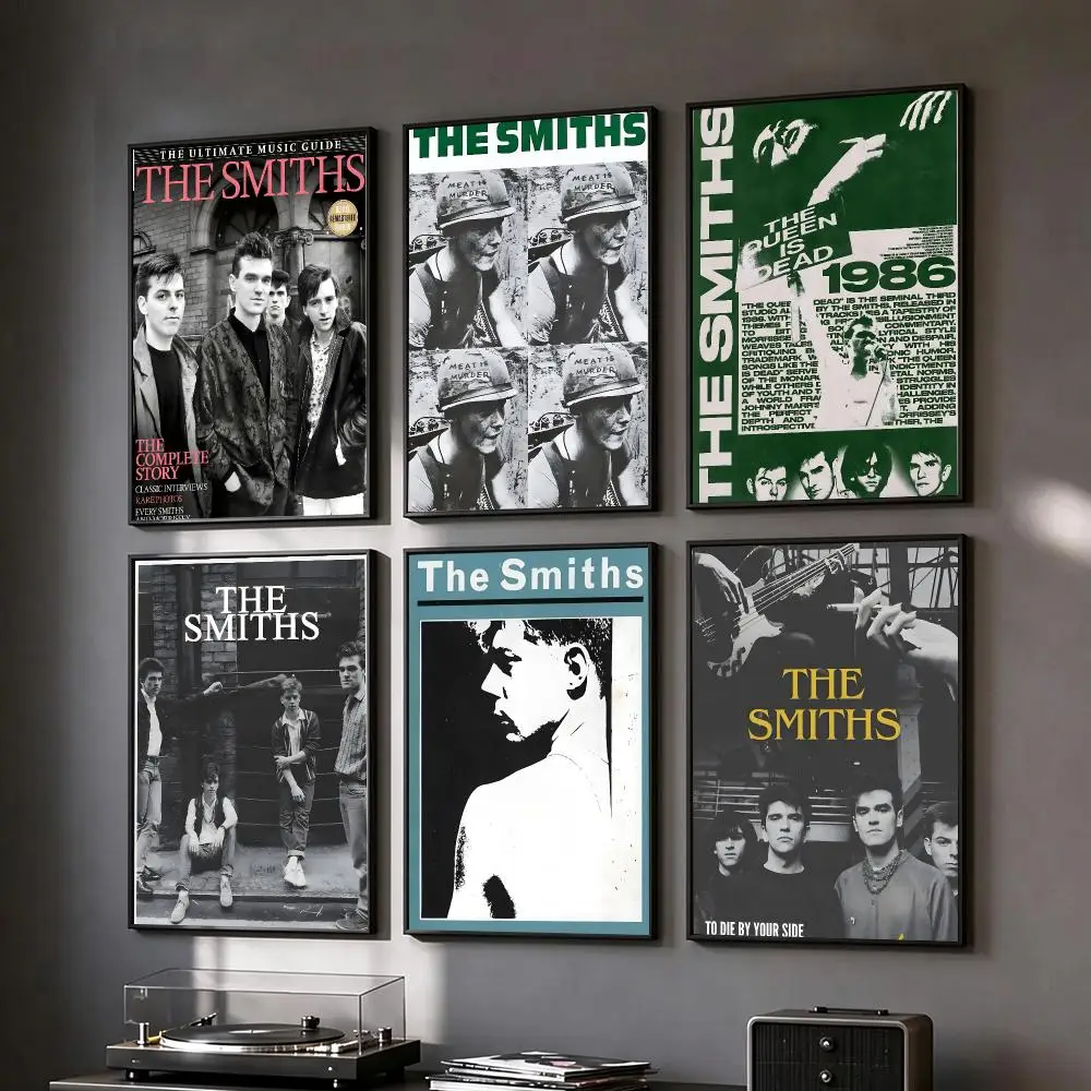band The Smiths Poster Poster HD Printing Vintage Luxe Home Decor Wall Art for the Living Rooms Entryways Gift