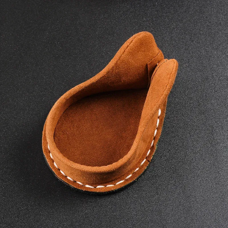 1Pcs Smoking Tobacco Pipe Cowhide Stand Display Holder Rack Support Cigar Tools Cigarette Accessories For Smoker