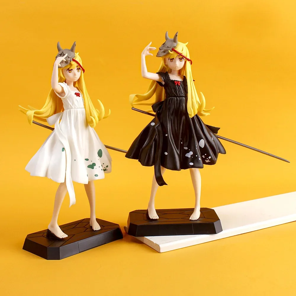 Anime Oshino Shinobu figurki produkty peryferyjne Hobby kolekcje Kawaii model kosmetyczny obudowa komputera dekoracja stołu