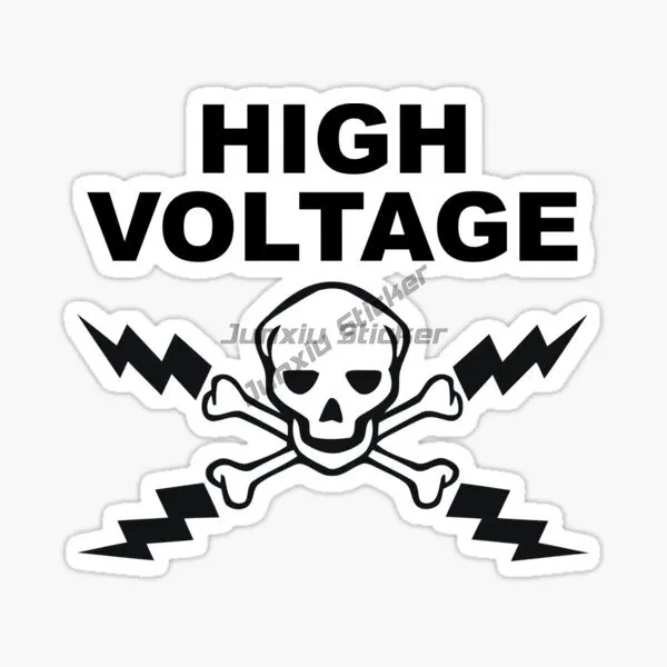 

Warning Danger Danger High Voltage Hazard Be Careful There Is Electricity Vinyl Sticker Car Truck Window Decal Electric