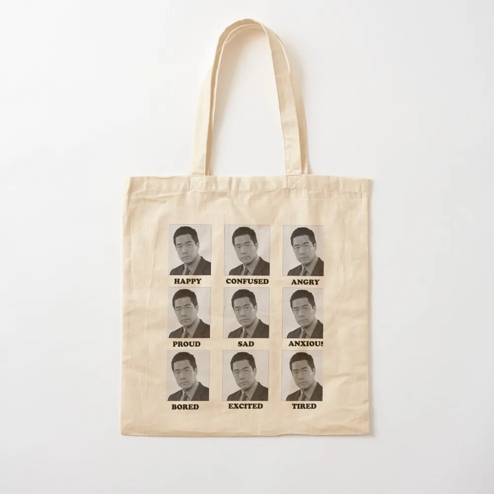 Cho Emotes Tote Bag cloth bag woman custom fabric bag Fabric