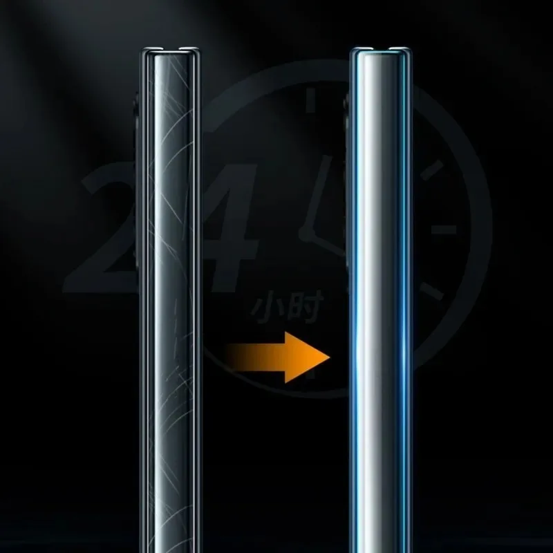 For Samsung Z Flip 5 Side Sticker Hydrogel Protector Frame Dust Net Skin Border for Galaxy Z Fold 5 Flip 5 Anti-Scratch Film