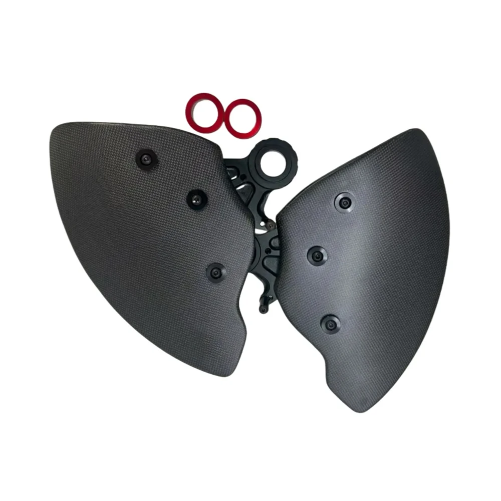 ل Ducati Panigale V2 V4 V4S V4R اكسسوارات ألياف الكربون قرص فرامل غطاء لوحة توجيه الهواء تصحيح غطاء عجلة واقية #4