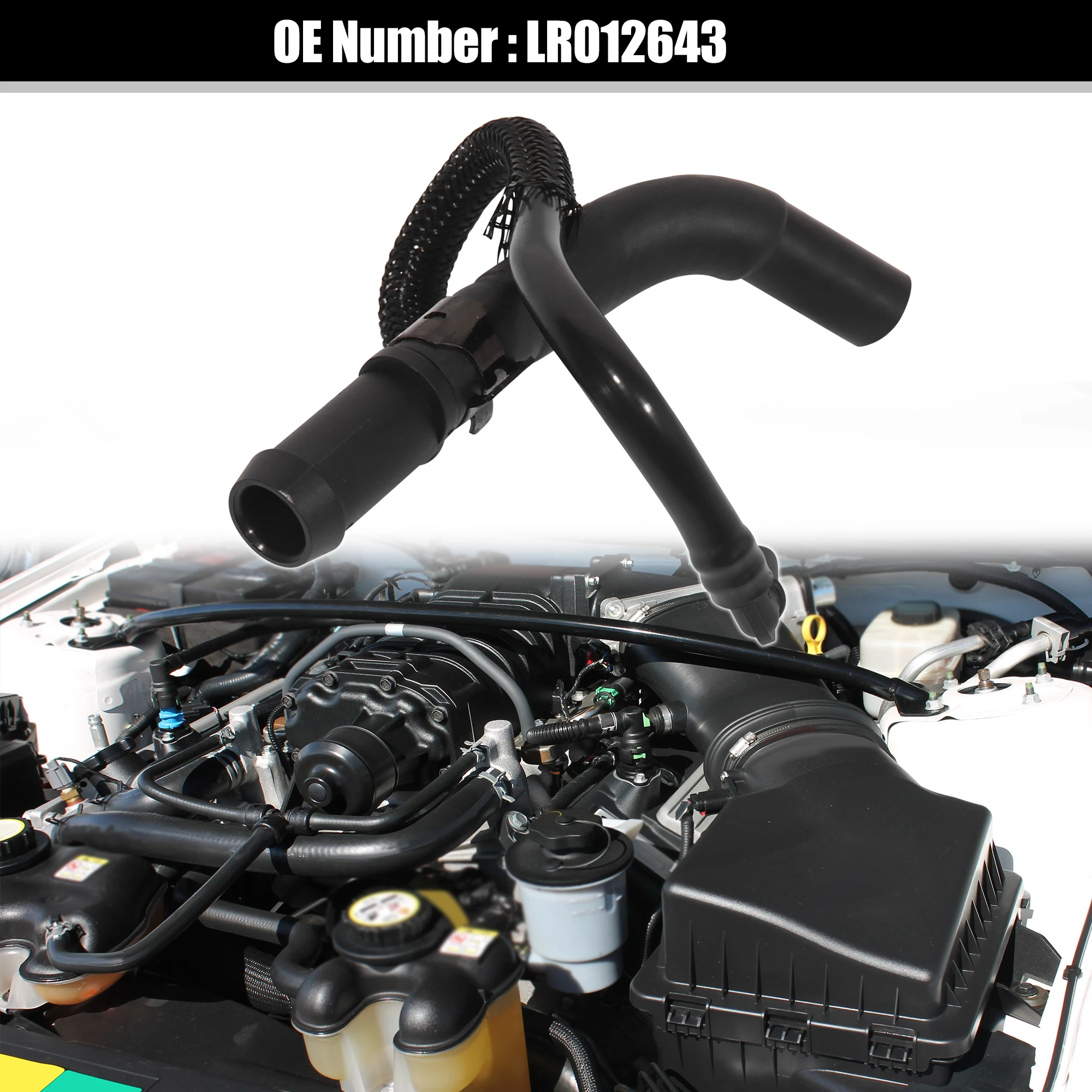 

Шланг водяного насоса UXCELL LR012643, резиновая для Land Rover для Range Rover 2010-2012 гг.