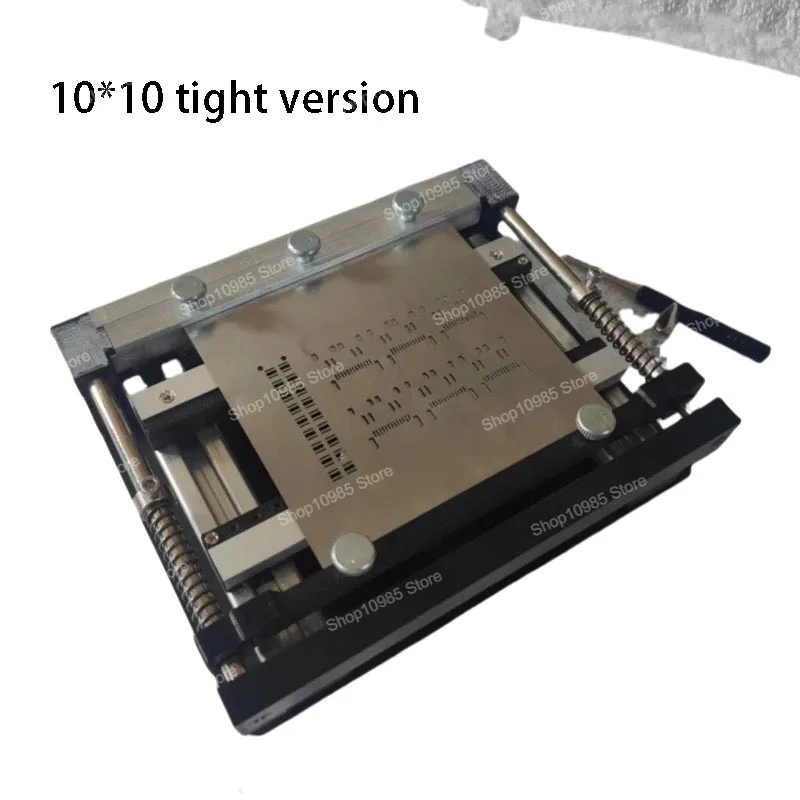 PCB Steel Mesh Solder Paste Printing Table Steel Sheet SMT Solder Paste Printing Manual Small Micro Screen Printing Machine view 3