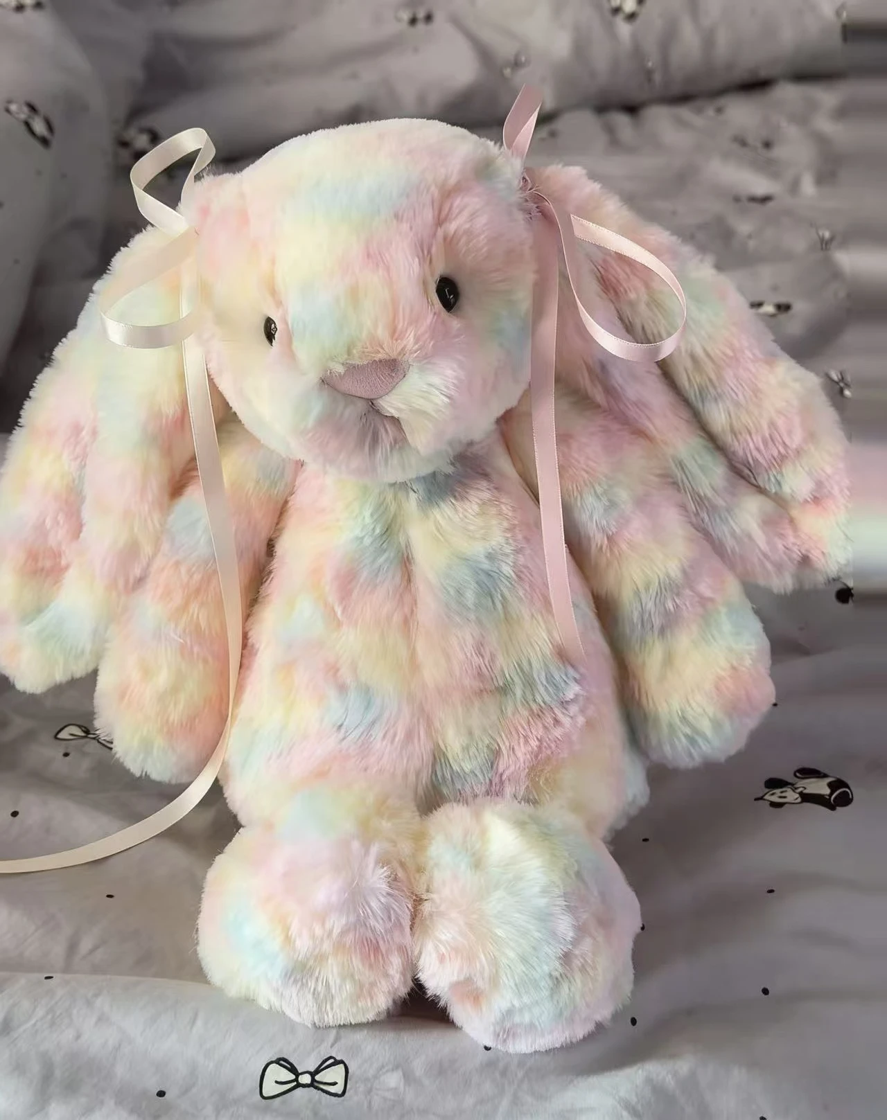 

New Spring Limited Collection Plush Doll Barcelona Bear Narcissus Flower Soothing Fragrant Bonnie Zhizhen Series Bonnie Rabbit