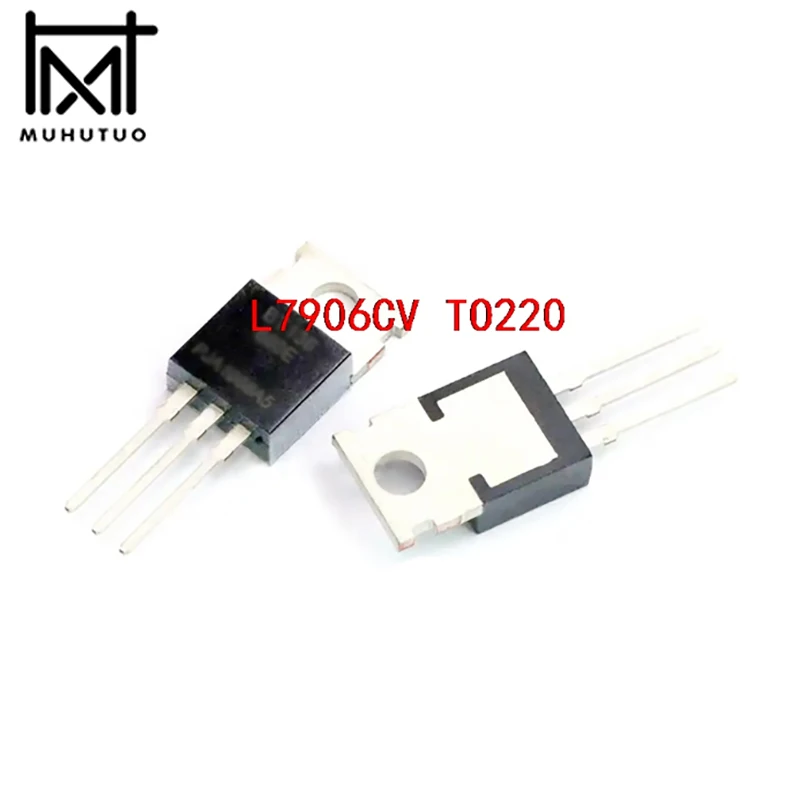 10PCS/LOT New original L7906CV L7906 TO-220 three-terminal voltage regulator transistor