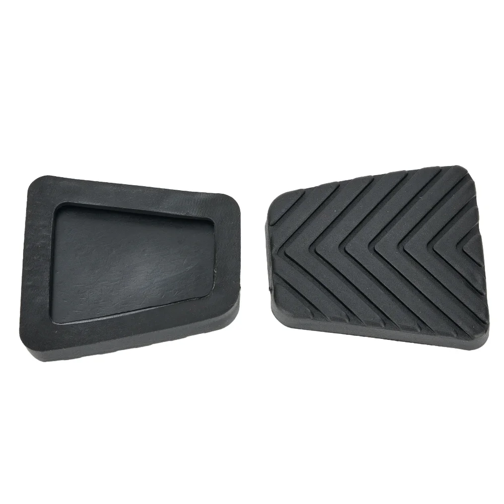 Clutch Pedal Cushion Pedal Pad Vehicle Pair Replacement 2pcs 32825-36000 6.3*5.6*1.1cm Accessories Black Mat Parts Quality