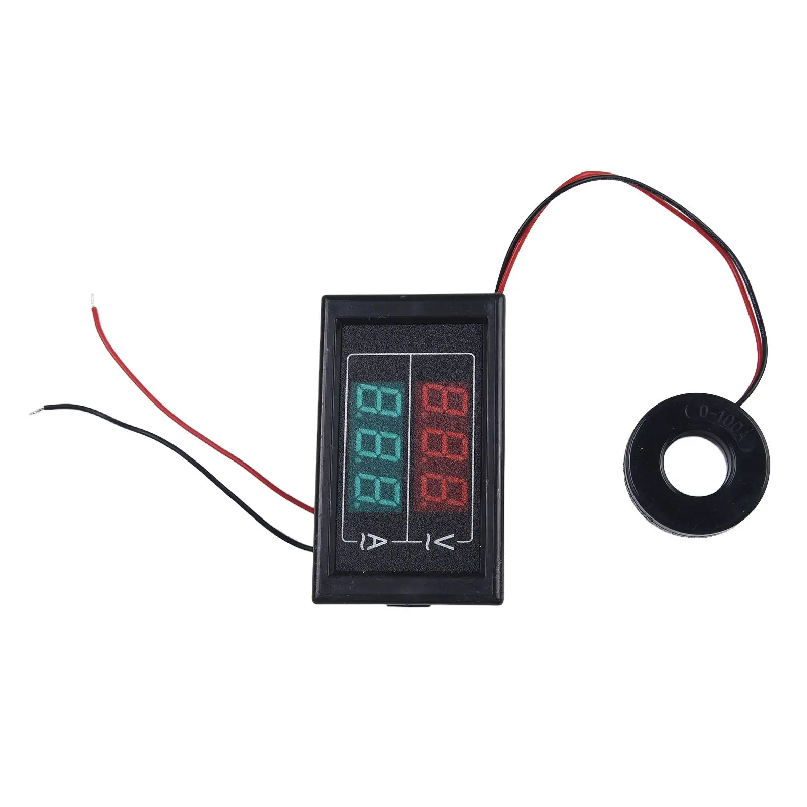 New AC Voltage Meter Current Meter Plastic Shell 70x40x30mm Built-in Transformer Dual-use For Electrical Systems