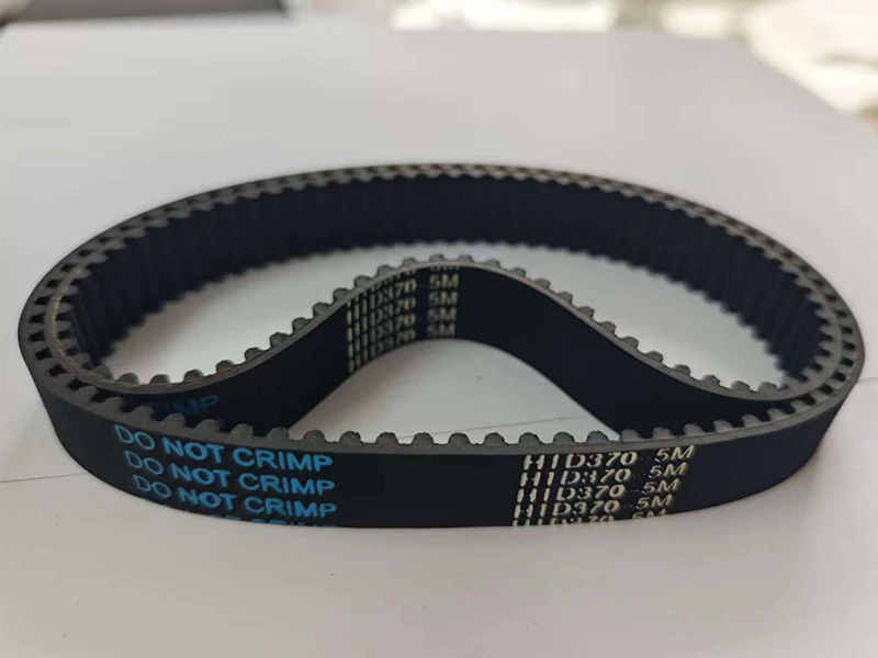 2pcs/lot HTD5M Belt 370-5M-18 Teeth 74 Length 370mm Width 18mm TimingBelt Rubber Closed-loop Belt 370 HTD 5M S5M Pulley
