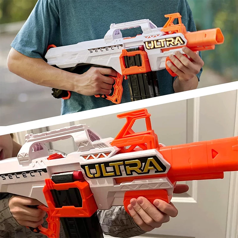 عبوة واحدة من مشابك إعادة تحميل سريعة مكونة من 12 سهام متوافقة مع مسدس لعبة مجلة Nerf Ultra Series