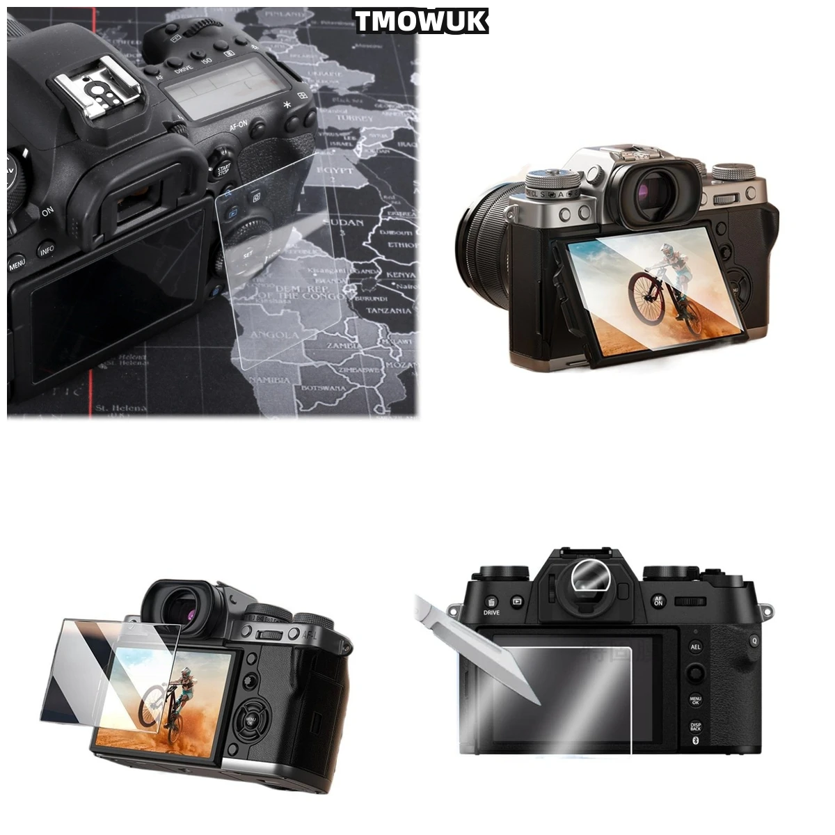 

For Fujifilm X-T10 T20 T30 M1 A1 A2 E2 E3 X30 XF10 XS10 XS20, Ultra Clear Protective Film