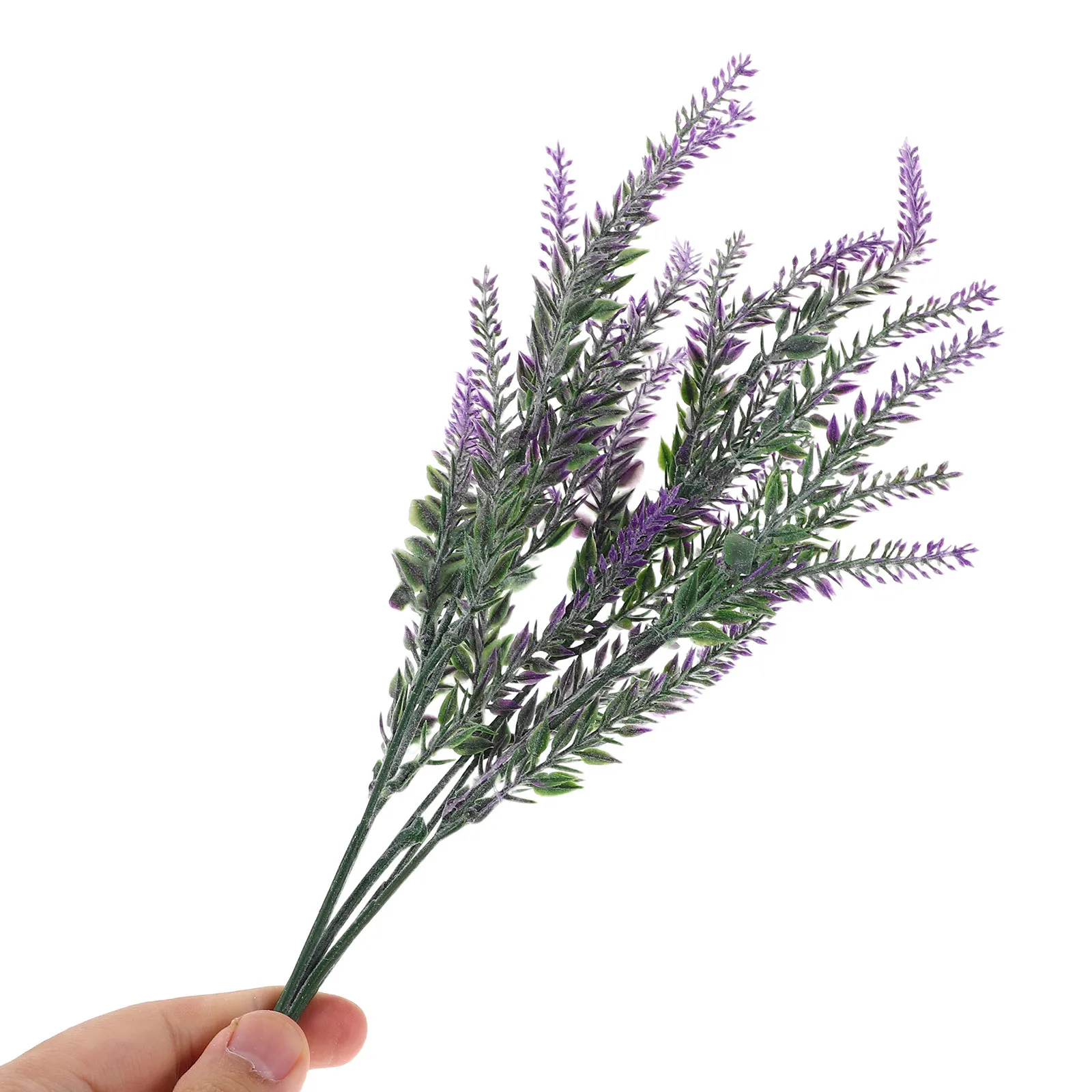

8 Pcs Artificial Lavender Bouquet Flowers Decor Bouquets Branches Plants Dining Table Fake