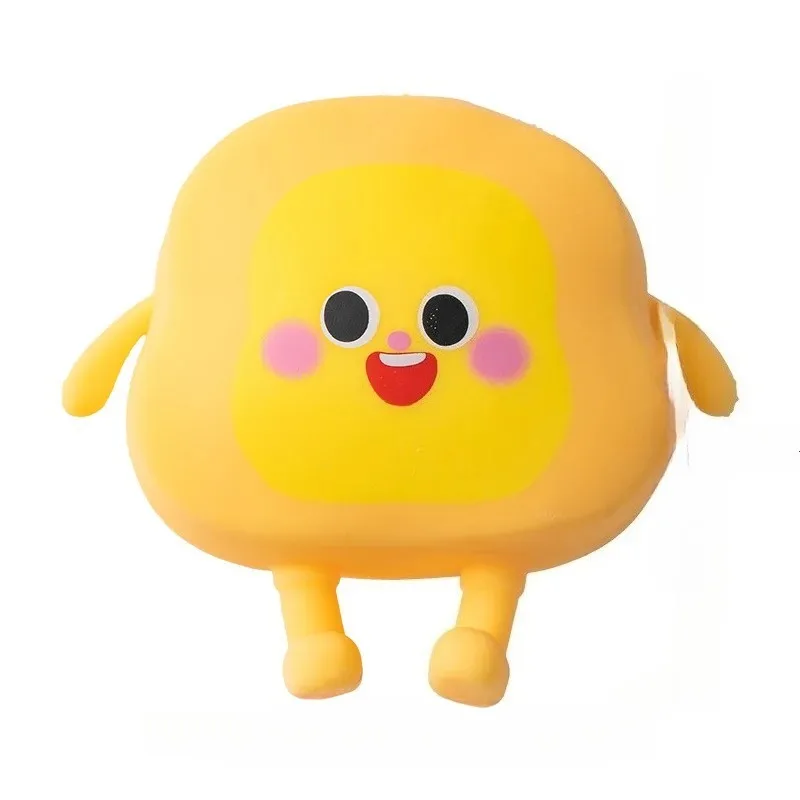 Brinquedo mole do homem do pão-brinquedo lento do inquietação do torrado para crianças, brinquedo sensorial do alívio da ansiedade do gadget da descompressão do alívio do estresse