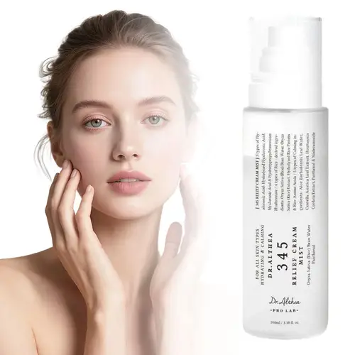 Imagen 2 del producto Crema en Bruma Calmante Instantánea Dr. Althea 345 de Corea, Mantiene la Piel Tersa e Hidratada, Alivia la Sequedad y el Picor, Piel Sensible