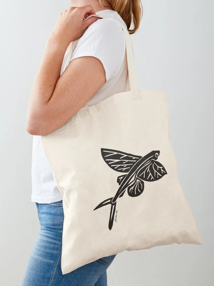 Flying Fish Tribal Design Tote Bag personalized tote bag women bag shopping cart bags Shopper handbag