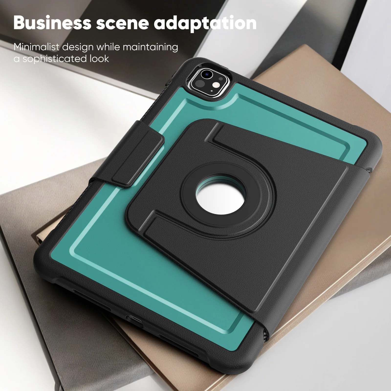 Heavy Duty Protective Case for iPad Pro 11 2024  M4 A2837 A3006 11 inch Strong Magnetic Smart PU Leather Stand Tablet Cover