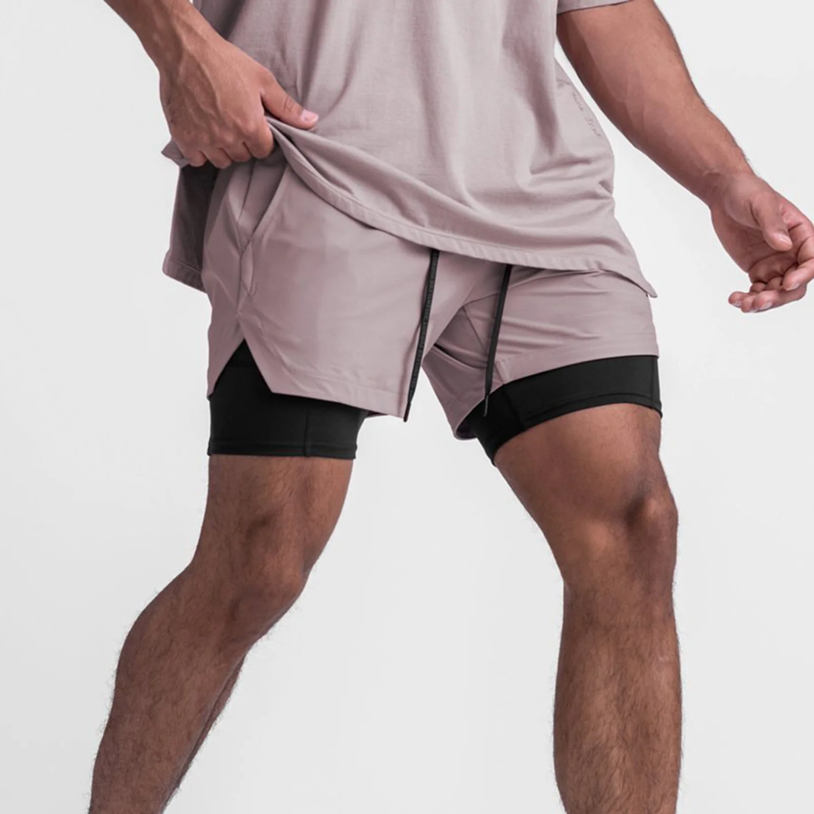 Men Shark Skin Water Repellent Swimming Trunks of Short and Quick Dry Swimsuit Swimwear Racing Briefs L-4XL